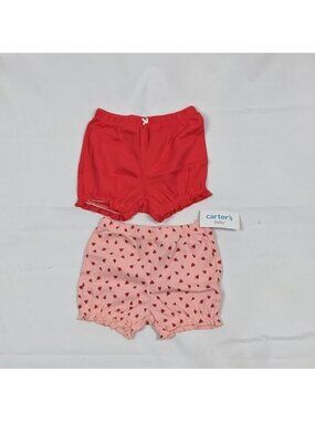 Carters Set of 2 Shorts Size 18m